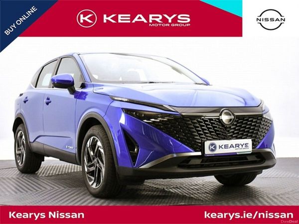 Nissan Qashqai SUV, Petrol Hybrid, 2026, Blue