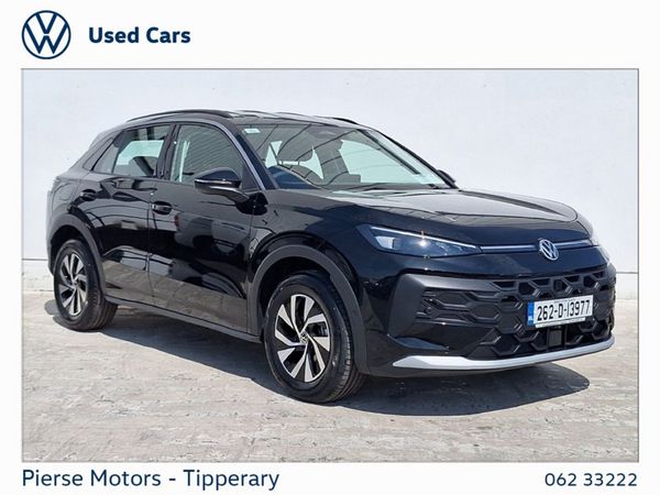 Volkswagen T-Roc SUV, Petrol, 2026, Black