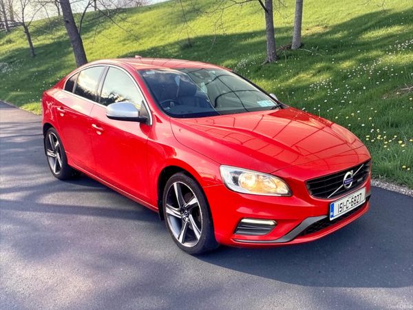Volvo S60 Saloon, Diesel, 2015, Red