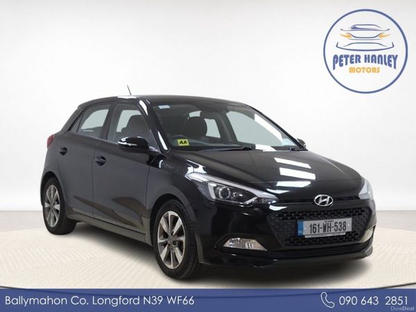 Hyundai i20 Hatchback, Petrol, 2016, Black