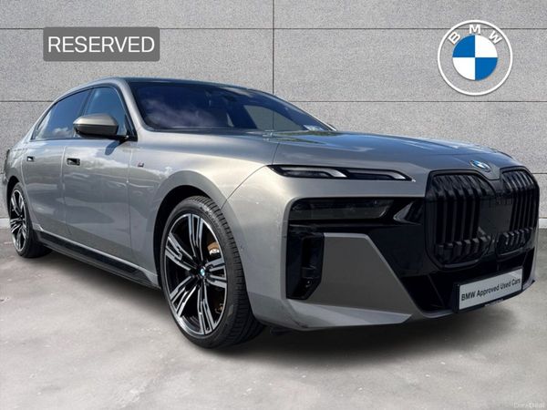BMW 7-Series Saloon, Petrol Plug-in Hybrid, 2023, Grey