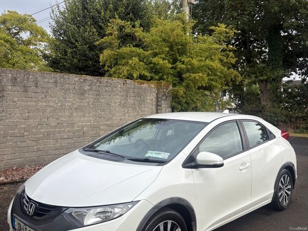 Honda Civic Hatchback, Diesel, 2013, White