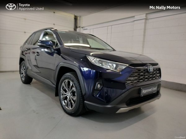Toyota RAV4 SUV, Petrol Hybrid, 2024, Blue