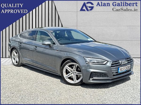 Audi A5 Hatchback, Petrol, 2018, Grey