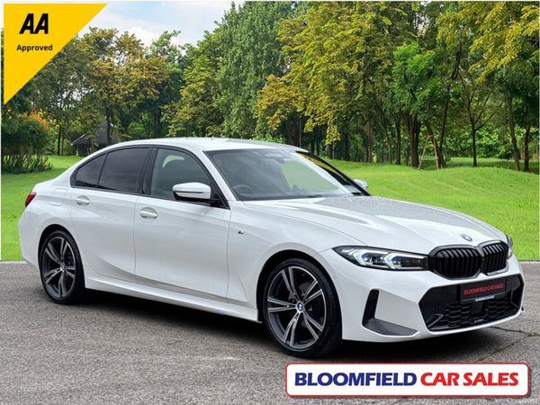 BMW 3-Series Saloon, Diesel, 2024, White