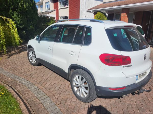 Volkswagen Tiguan SUV, Diesel, 2015, White