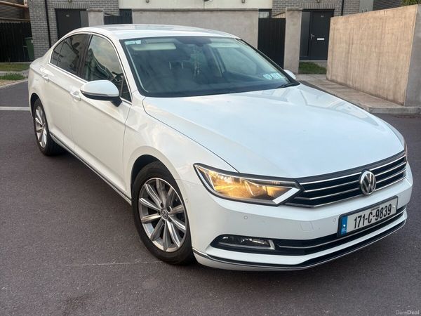 Volkswagen Passat Saloon, Diesel, 2017, White