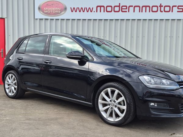 Volkswagen Golf Hatchback, Petrol, 2017, Black