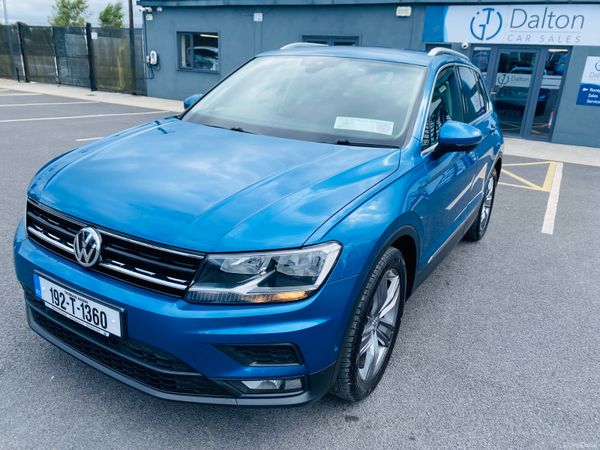 Volkswagen Tiguan SUV, Diesel, 2019, Blue
