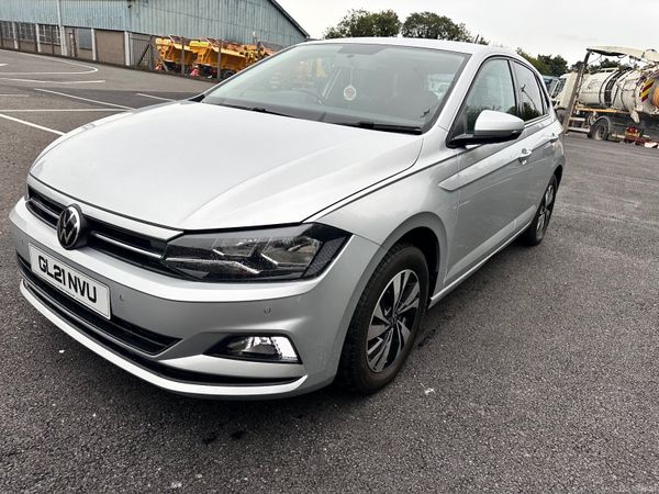 Volkswagen Polo Hatchback, Petrol, 2021, Silver