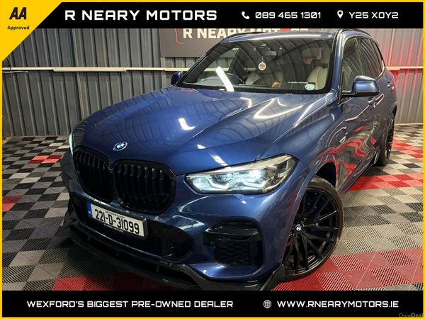 BMW X5 SUV, Petrol Plug-in Hybrid, 2022, Blue