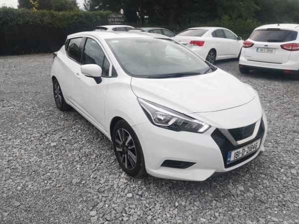 Nissan Micra Hatchback, Petrol, 2018, White