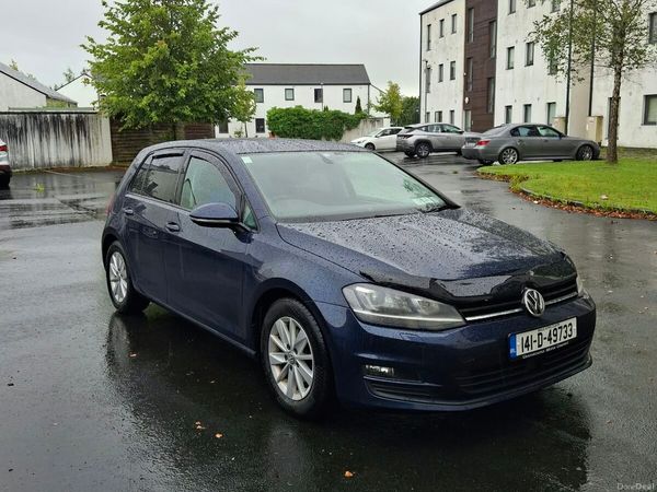 Volkswagen Golf Hatchback, Petrol, 2014, Navy