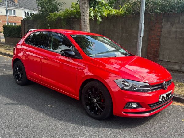 Volkswagen Polo Hatchback, Petrol, 2018, Red