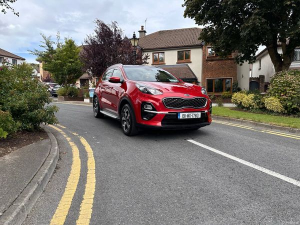 Kia Sportage SUV, Diesel, 2019, Red