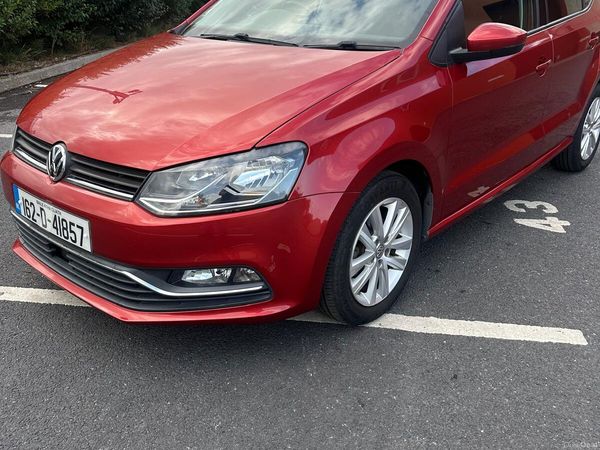 Volkswagen Polo Hatchback, Petrol, 2016, Orange
