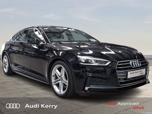 Audi A5 Hatchback, Diesel, 2019, Black