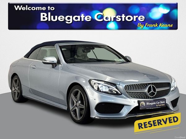 Mercedes-Benz C-Class Convertible, Diesel, 2017, Silver