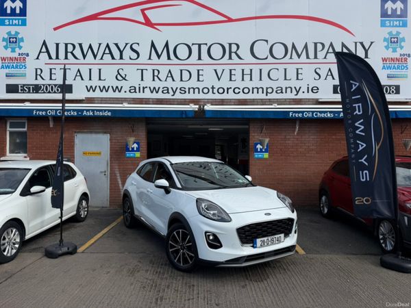 Ford Puma MPV, Petrol, 2021, White
