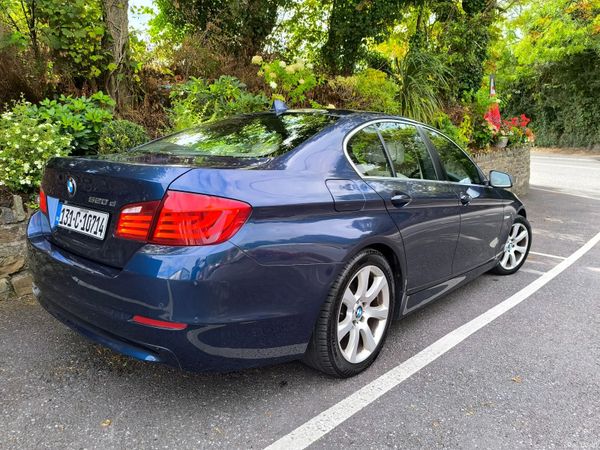 BMW 5-Series Saloon, Diesel, 2013, Blue