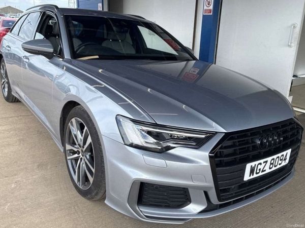 Audi A6 Estate, Diesel Hybrid, 2022, Silver