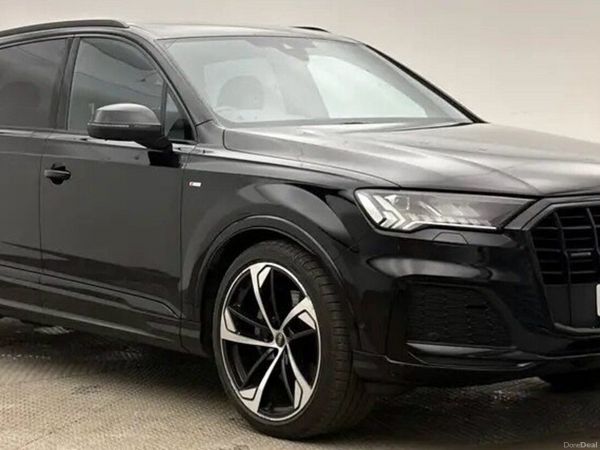 Audi Q7 SUV, Diesel Hybrid, 2023, Black