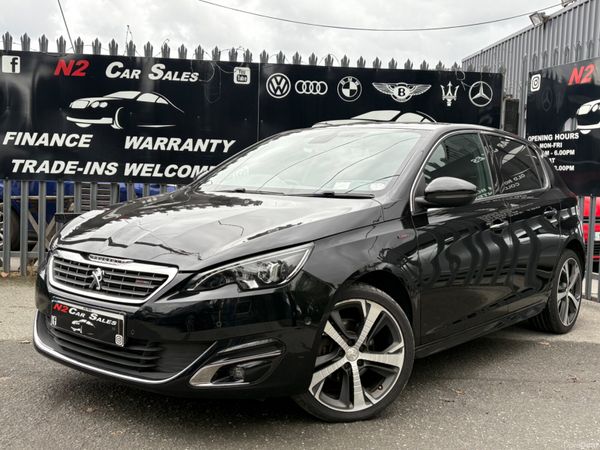 Peugeot 308 Hatchback, Petrol, 2016, Black