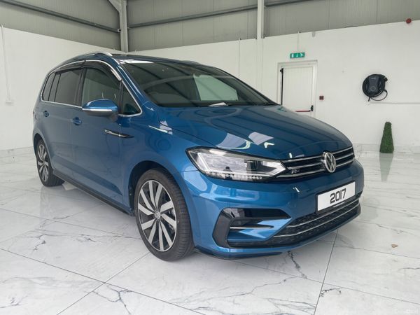Volkswagen Touran MPV, Petrol, 2017, Blue