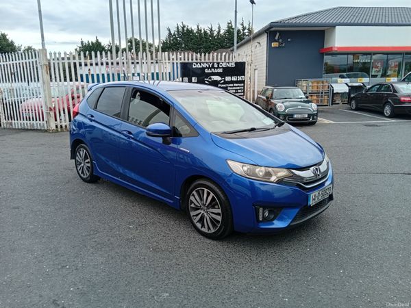 Honda Fit Hatchback, Petrol Hybrid, 2014, Blue