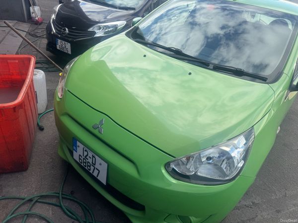 Mitsubishi Mirage Hatchback, Petrol, 2012, Green