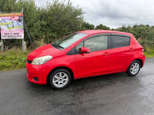 Toyota Vitz Hatchback, Petrol, 2013, Red
