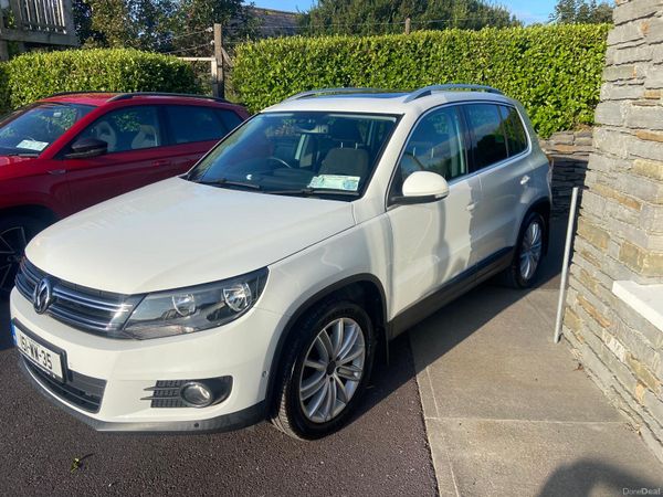 Volkswagen Tiguan SUV, Diesel, 2015, White