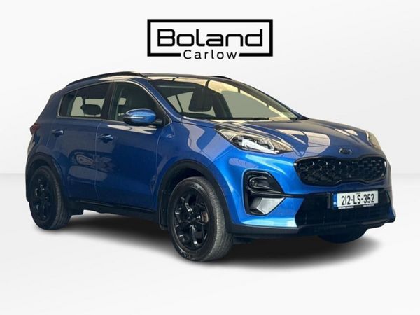 Kia Sportage SUV, Diesel Hybrid, 2021, Blue