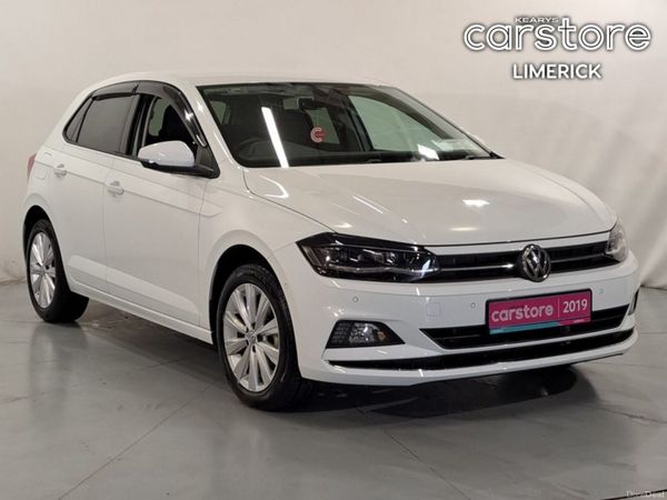 Volkswagen Polo Hatchback, Petrol, 2019, White