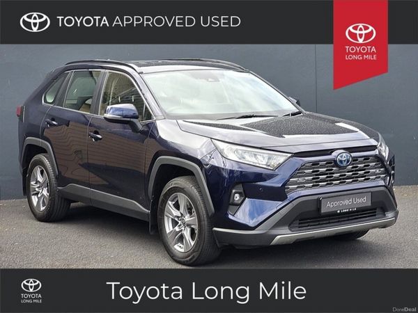 Toyota RAV4 SUV, Petrol Hybrid, 2024, Blue
