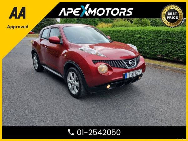 Nissan Juke SUV, Petrol, 2011, Red