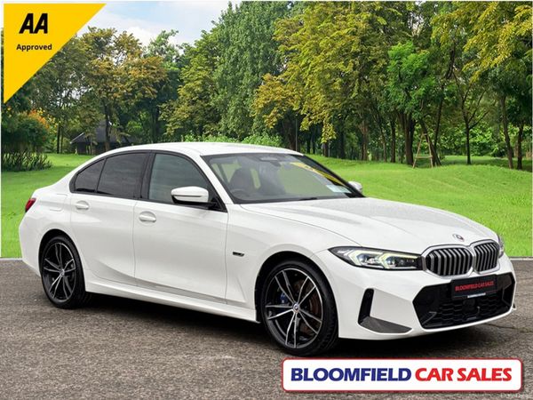 BMW 3-Series Saloon, Petrol Plug-in Hybrid, 2022, White