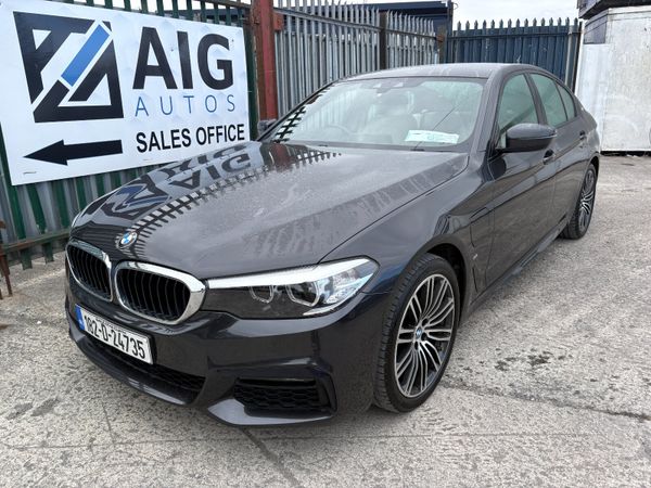 BMW 5-Series Saloon, Petrol Plug-in Hybrid, 2018, Grey
