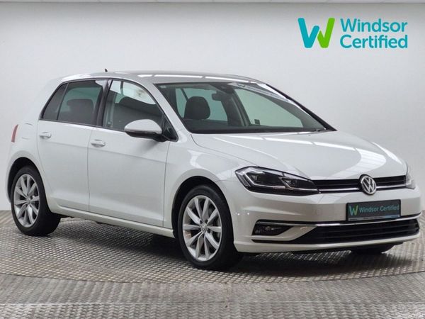 Volkswagen Golf Hatchback, Petrol, 2019, White