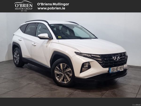 Hyundai Tucson SUV, Petrol Hybrid, 2023, White