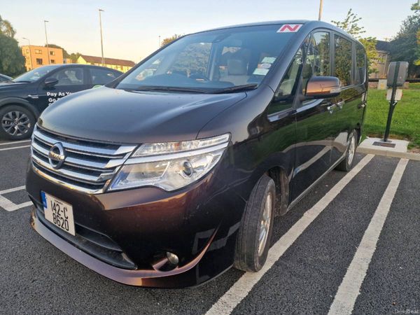 Nissan Serena MPV, Petrol Hybrid, 2013, Black