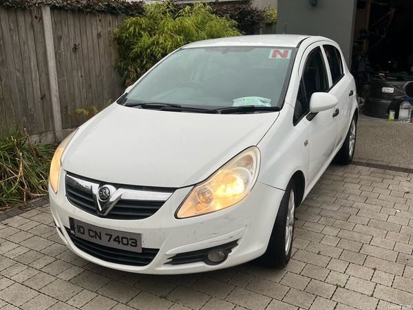 Vauxhall Corsa Hatchback, Petrol, 2010, White