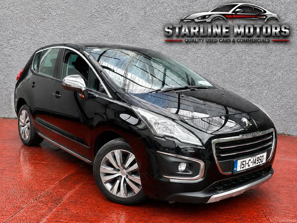 Peugeot 3008 SUV, Diesel, 2015, Black