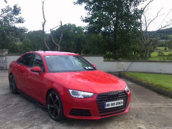 Audi A4 Saloon, Diesel, 2016, Red
