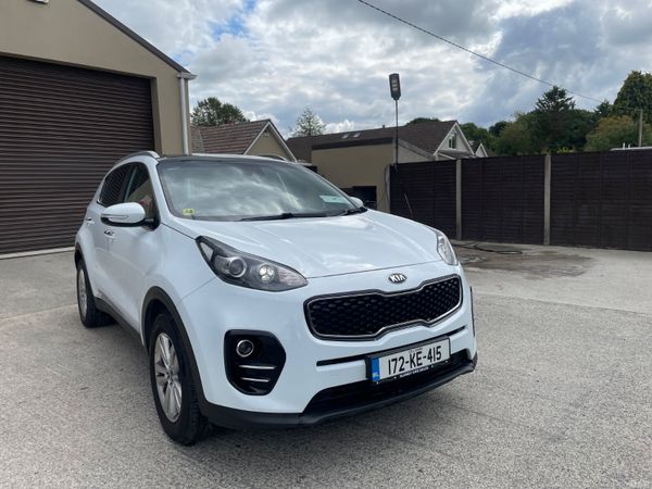 Kia Sportage SUV, Diesel, 2017, White