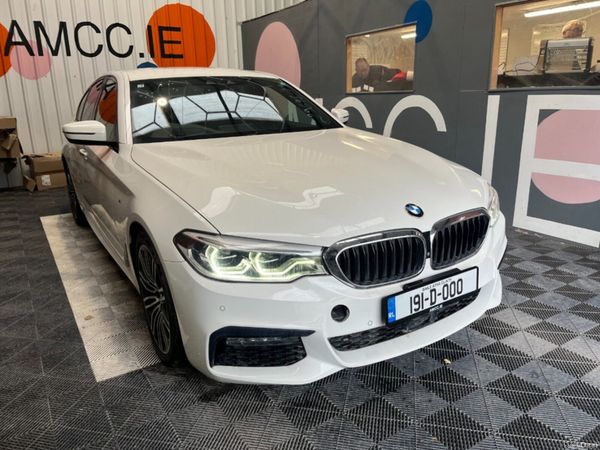 BMW 5-Series Saloon, Diesel, 2019, White