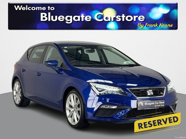 SEAT Leon Hatchback, Petrol, 2019, Blue