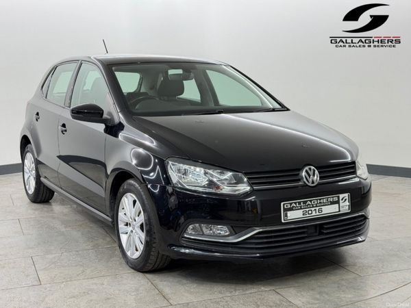 Volkswagen Polo Hatchback, Petrol, 2016, Black