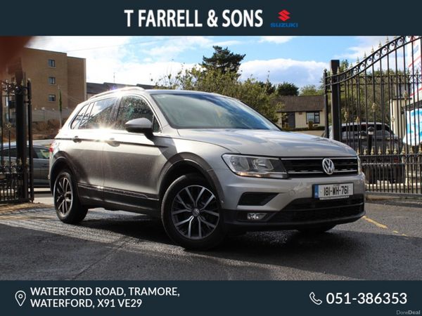 Volkswagen Tiguan SUV, Diesel, 2018, Grey