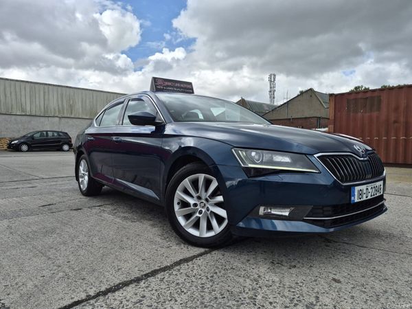 Skoda Superb Saloon, Diesel, 2018, Blue